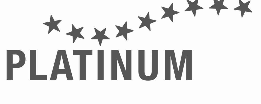 Banner mit dem Logo der Marke PLATINUM