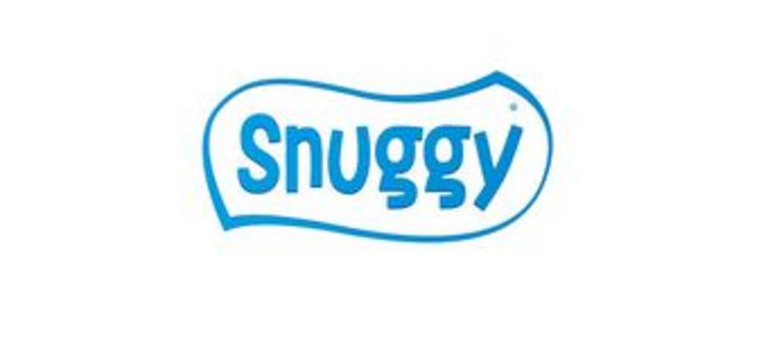 Banner mit dem Logo der Marke snuggy