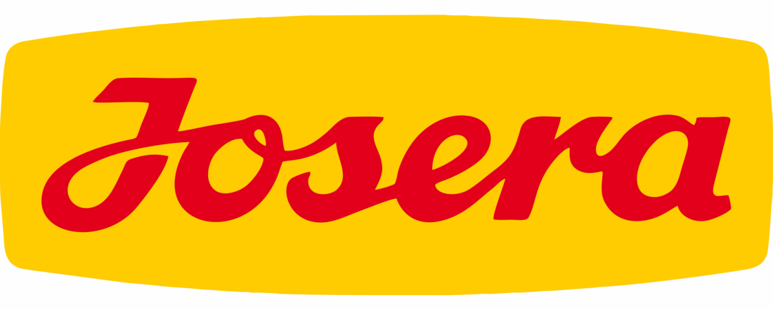 Banner mit dem Logo der Marke Josera