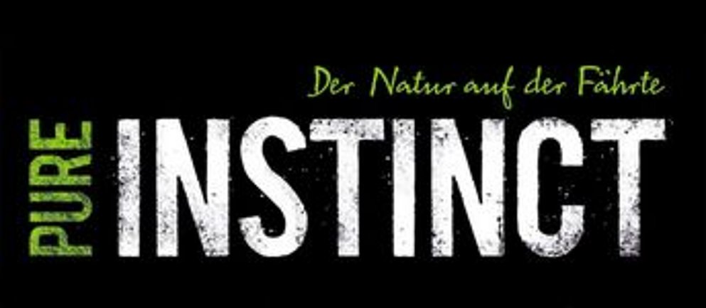 Banner mit dem Logo de Marke PURE INSTINCT