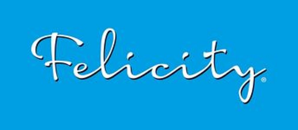 Banner mit dem Logo der Marke Felicity