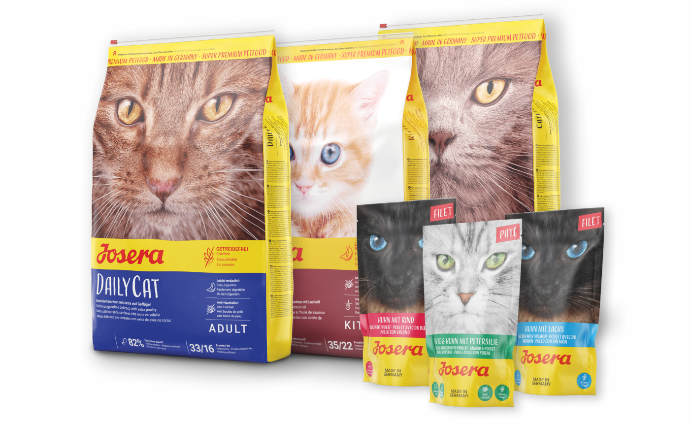 Josera Katzenfutter in verschiedenen Größen