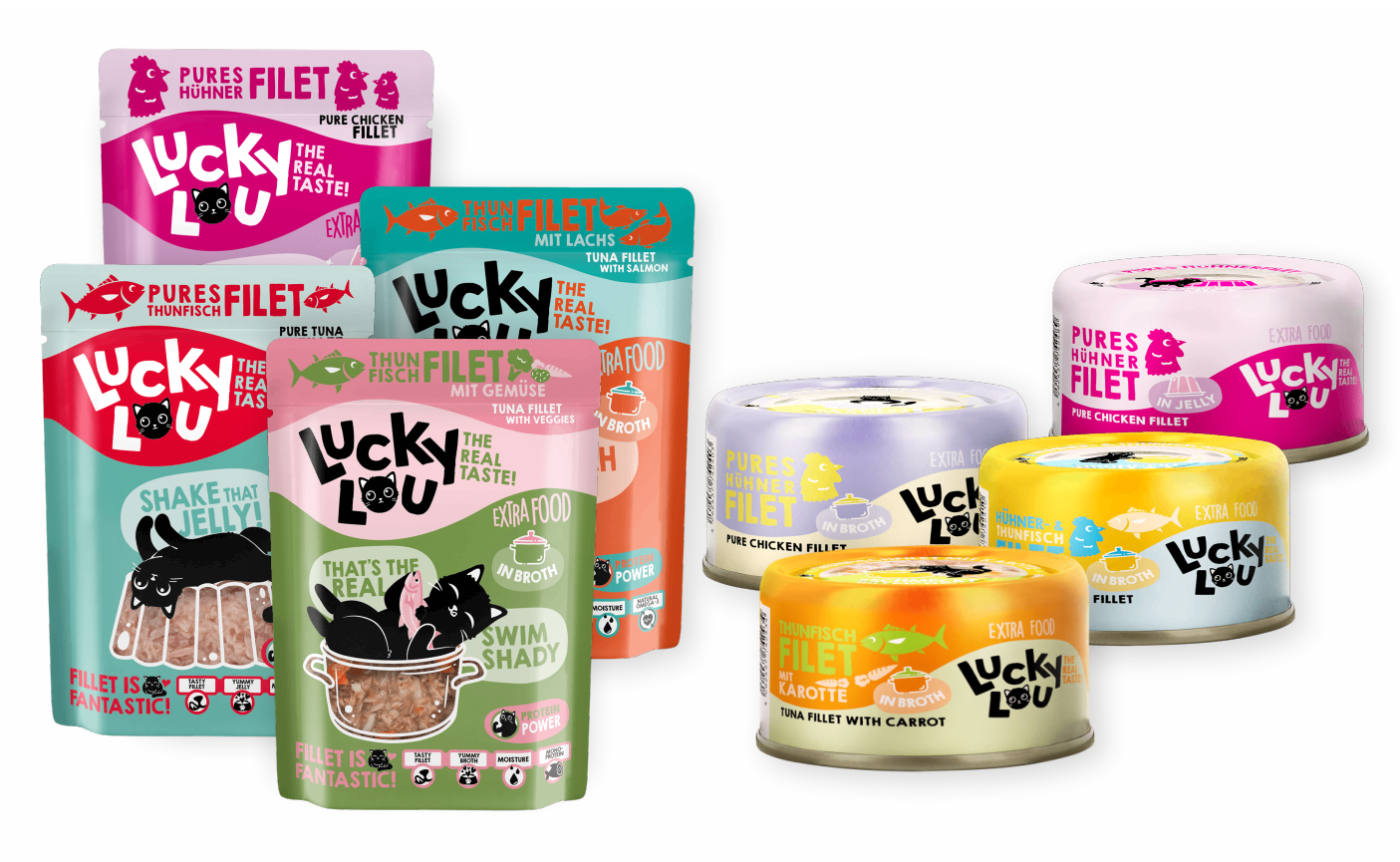 LUCKY LOU - Extrafood für Katzen