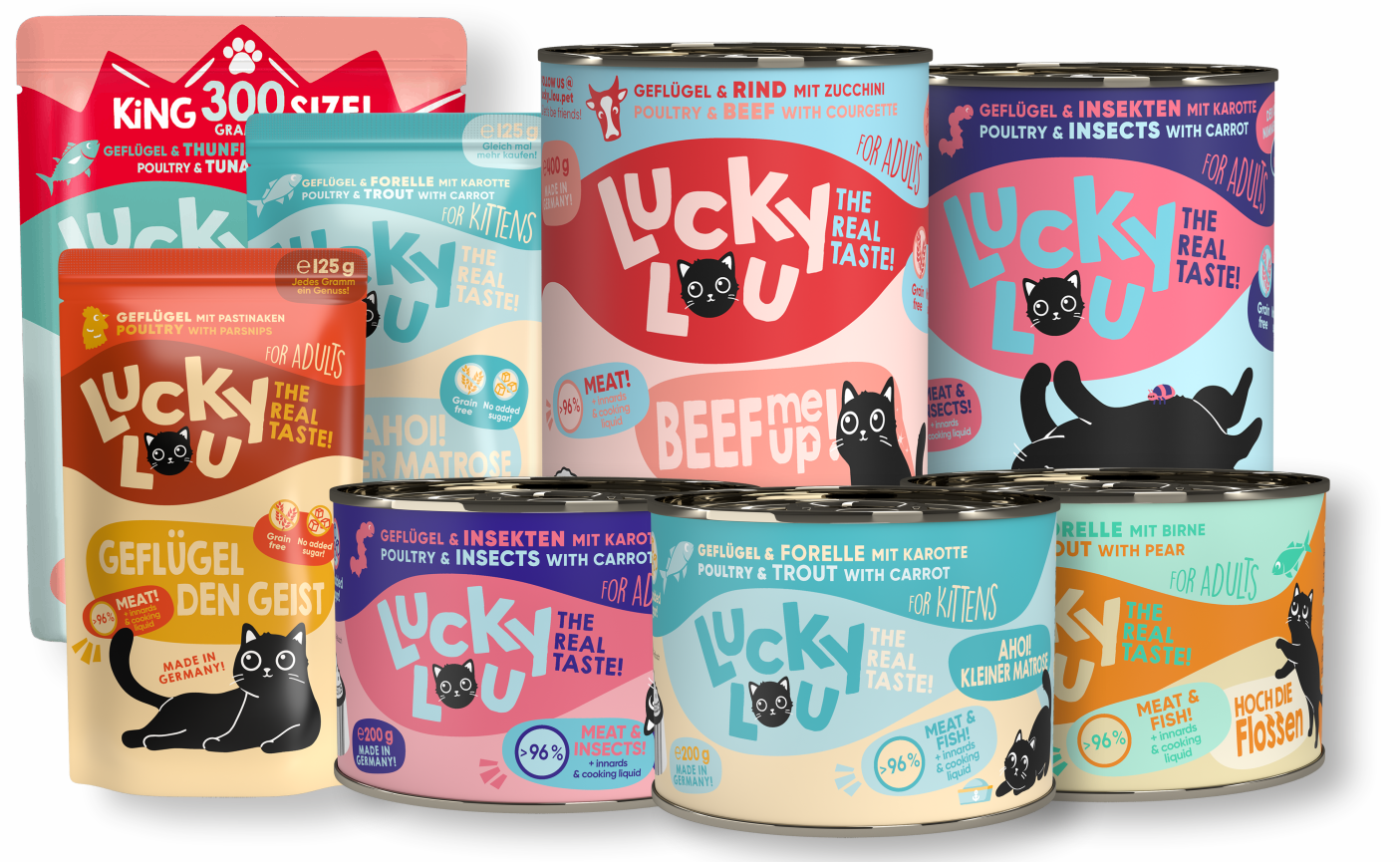 LUCKY LOU - Life Stage Futter für Katzen
