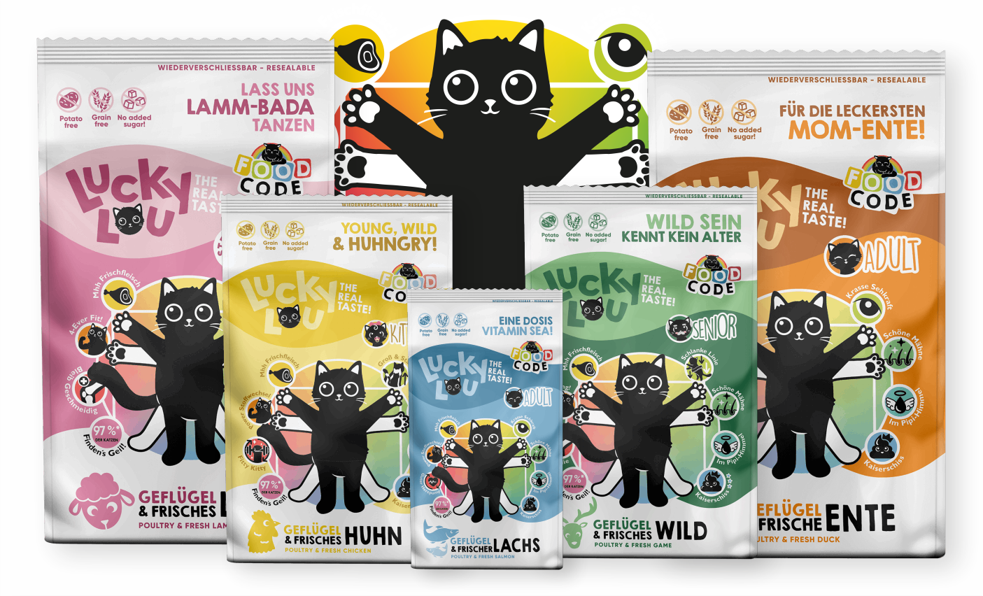 LUCKY LOU - Trockenfutter für Katzen