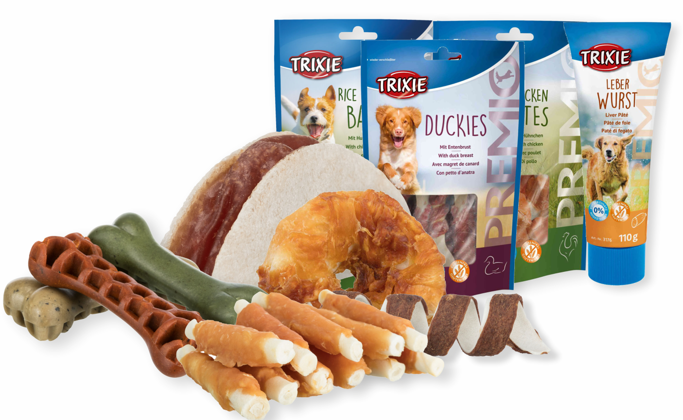 TRIXIE für Hunde - verschiedene Snacks