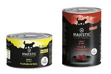 MAJESTIC Nassfutter Dosen für Katzen