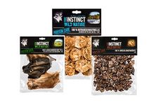 PURE INSTINCT natürliche Snacks für Hunde in verschiedenen Sorten